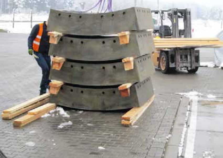 Large iron casting